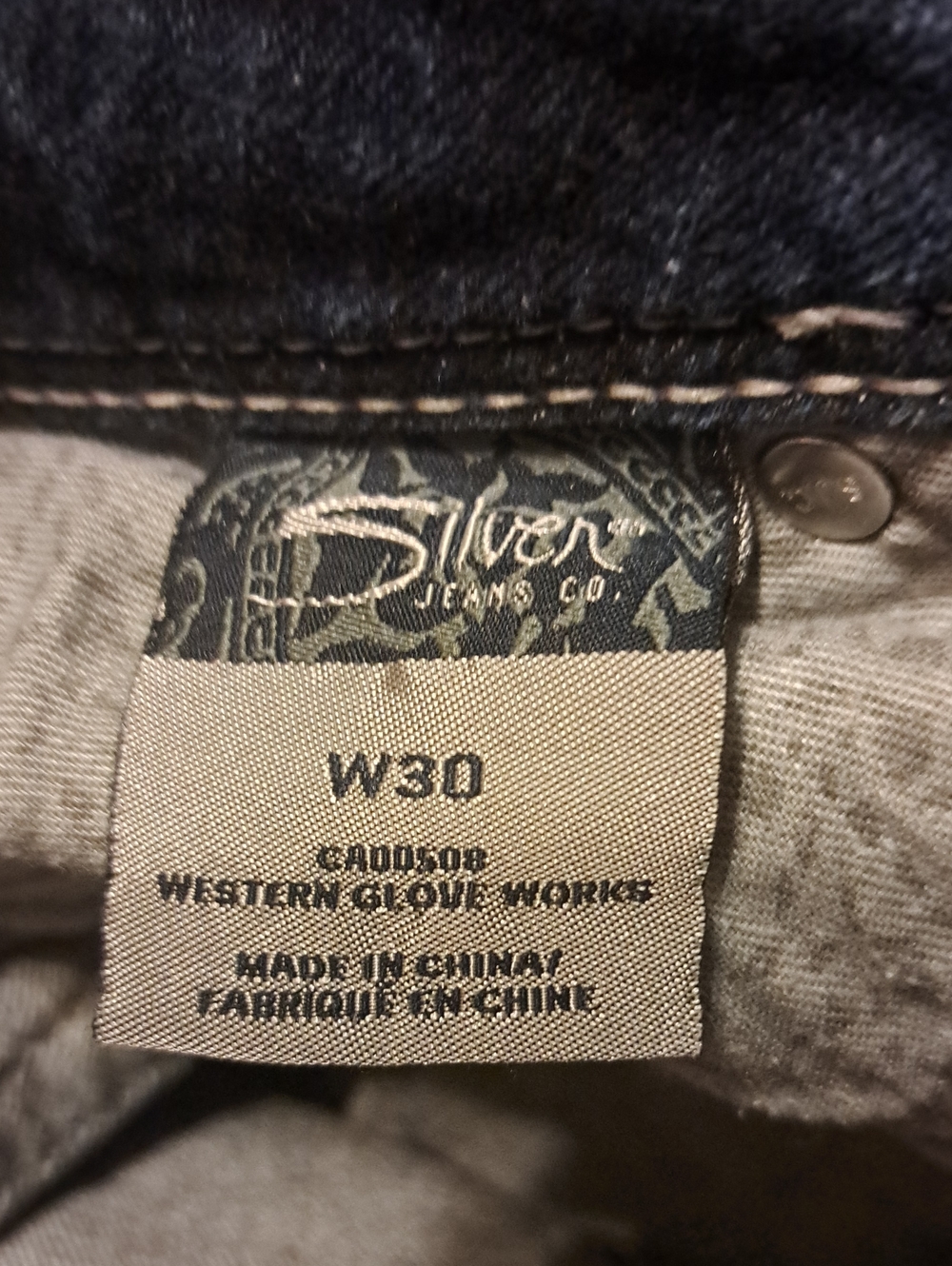 Silver Suki Capri Size 30. - Picture 10 of 13